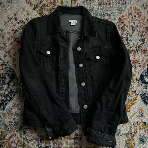 J. CREW Charcoal Denim Jacket